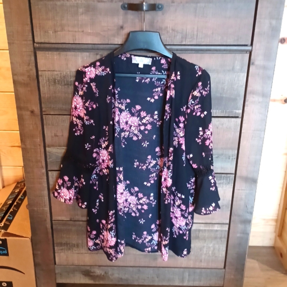 Pink Rose cardigan